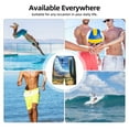 thumbnail image 6 of KLL Western Desert Cactus for Mens Swim Trunks Quick Dry Swim Shorts with Built-in Compression Liner Funny Swimwear Bathing Suits-X-Large, 6 of 6