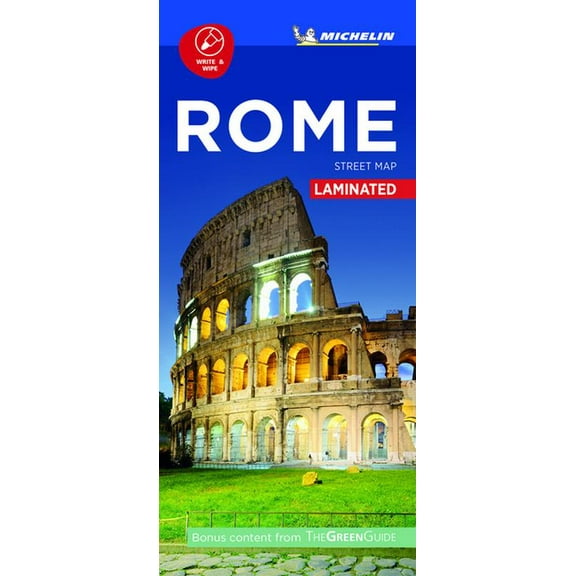 Rome City Map - Laminated, (Paperback)