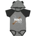 thumbnail image 3 of Inktastic Papa Little Helper Boys Baby Bodysuit, 3 of 5