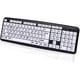 thumbnail image 4 of Teclado de letra grande con cable Teclado de teclas de letras grandes Teclados USB para personas con discapacidad visual Zhivalor  CZDZ-HY65, 4 of 8
