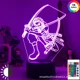 thumbnail image 2 of Figura de acción de One Piece Zoro Luffy Anime Night Lights, LED 3D, 16 colores que cambian, Usopp, Sanji, Chopper, Hancock, regalo de Navidad, 2 of 5