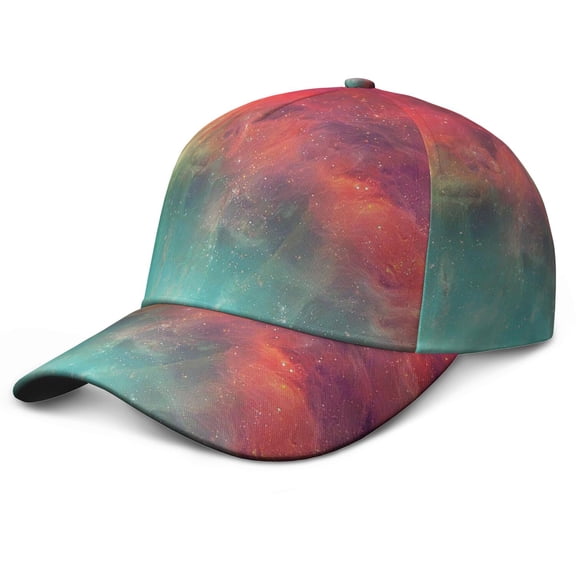 Galaxy Spacecraft Nebula Cosmic Baseball Cap – Lightweight Adjustable Hat for Softball, Volleyball, Tennis, and Golf Fans