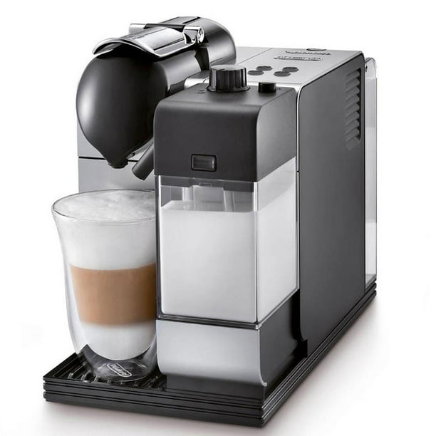 DeLonghi Lattissima Plus Capsule Espresso/Cappuccino Machine - Silver - Walmart.com