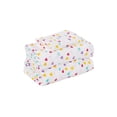 thumbnail image 4 of Your Zone Teens Jersey Hearts Sheet Set, Twin/Twin-XL, Multicolor, 3 Pcs, 4 of 5