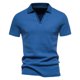 thumbnail image 2 of pstuiky camisetas de hombre, Camisa de manga corta con solapa de rayas para hombre, camisa de contraste de color camisetas de hombre xxxxxl, 2 of 6