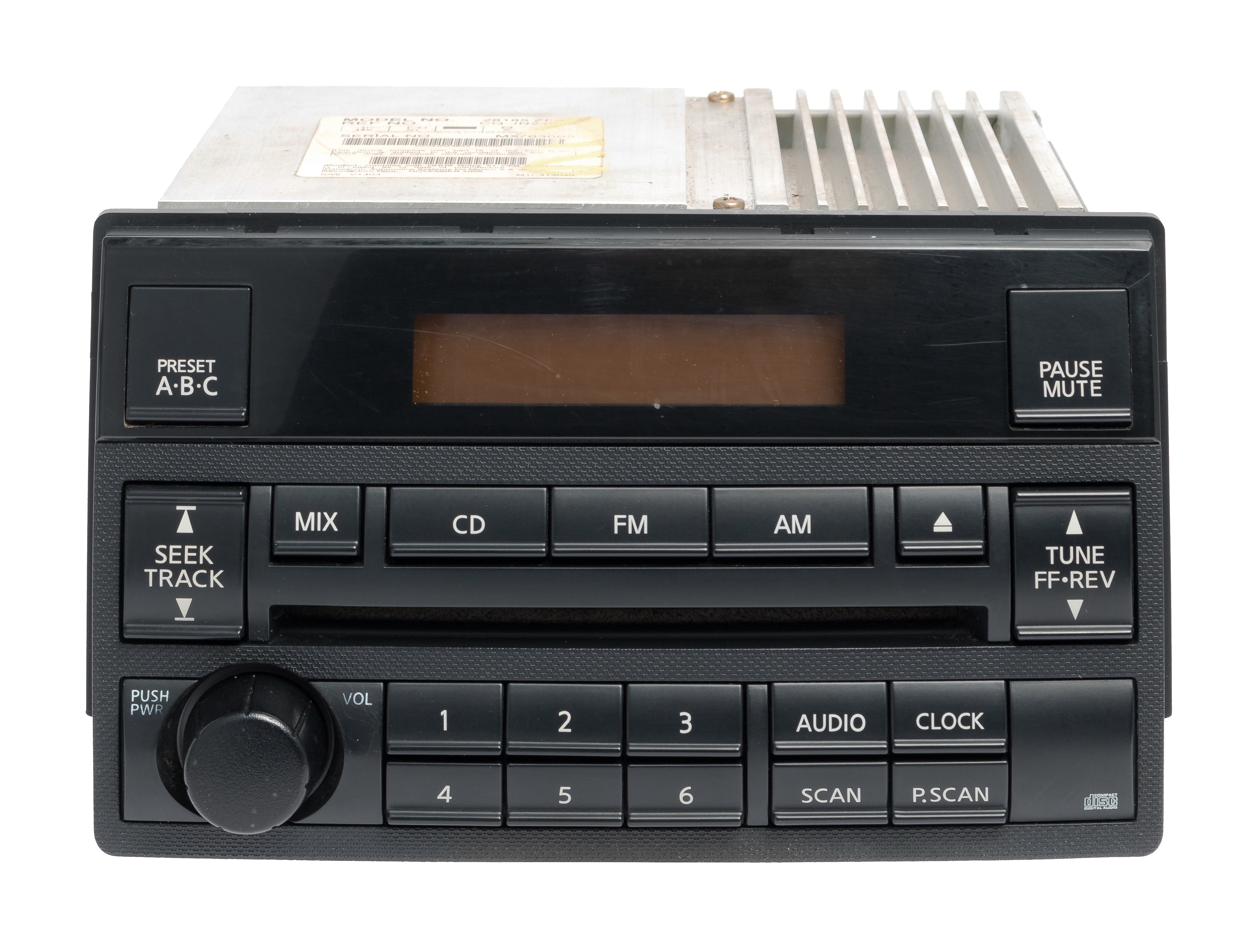 Restored 20052006 Nissan Altima AM FM Radio SingleDisc CD Player Part Number 28185ZB00B (Refurbished)