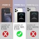 thumbnail image 2 of Funda compatible con iPhone 12 Pro Case 6.1 pulgadas (transparente) - Funda protectora a prueba de golpes 12 Pro -, 2 of 5
