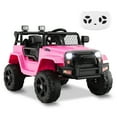 thumbnail image 1 of Costway 12V Battery Powered Ride On Truck Electric Kids Ride On Car with Remote Control 4-Wheel Vehicle Toy for Boys & Girls, 1 of 9