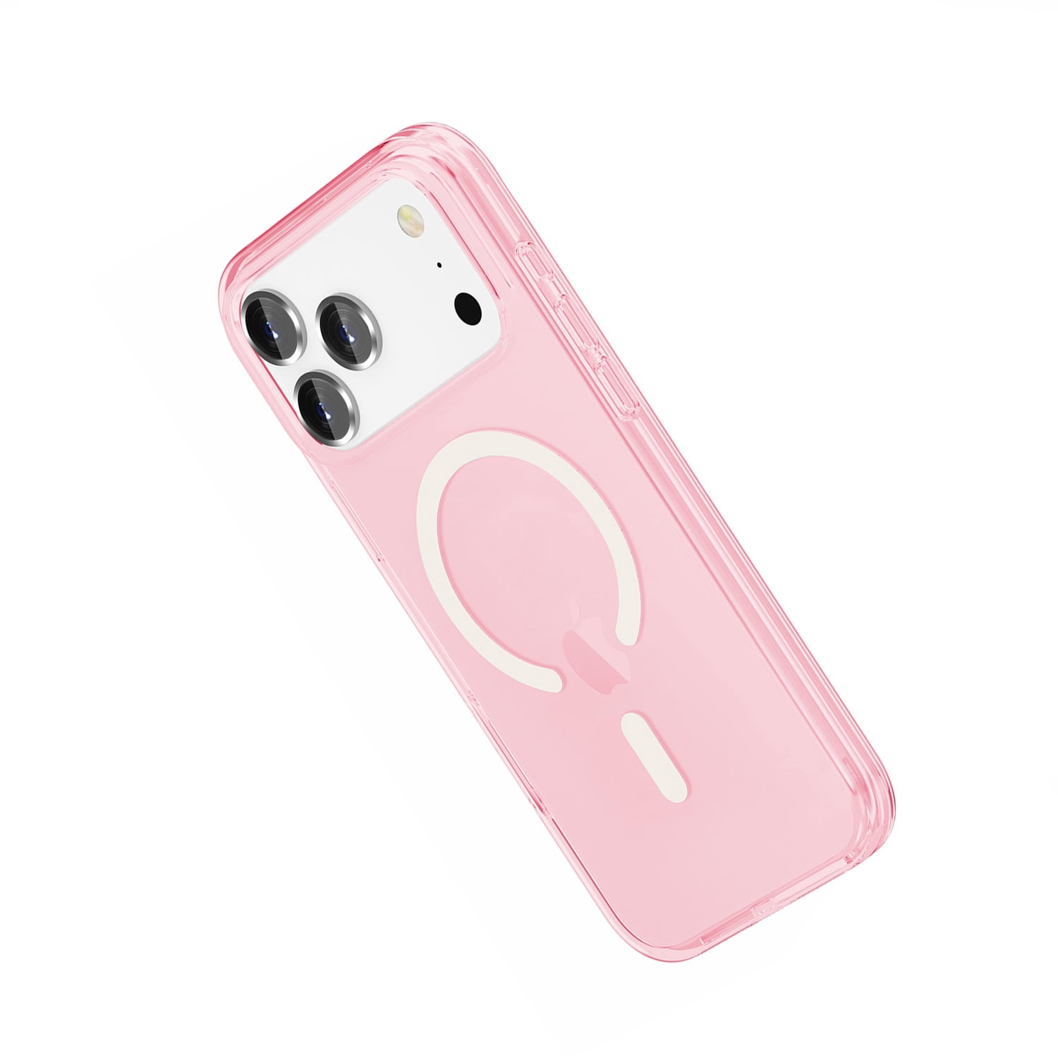 Transparent Color Case with Magsafe for iPhone 17 Pro Max - Pink