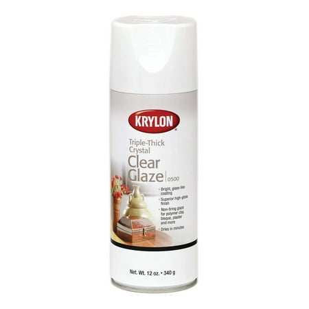 Krylon Crystal Clear Glaze, 12 oz.