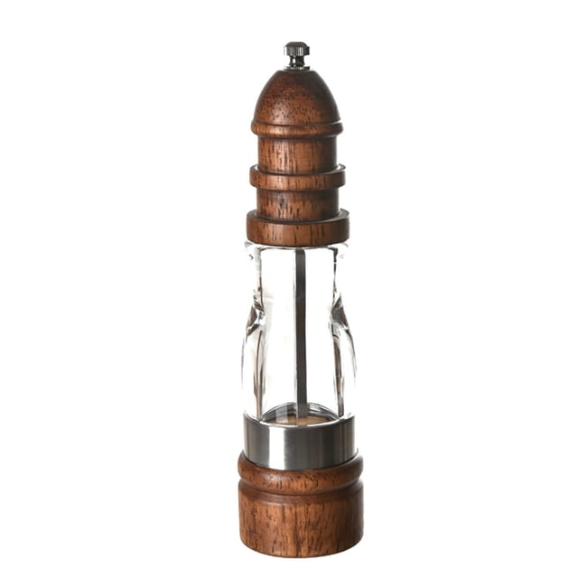 Molinillo de Pimienta Ajustable Timcorr Molinillo de Sal Manual de Madera