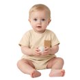 thumbnail image 4 of Newborn Baby Soft Bodysuit Short Sleeve Crewneck Onesie Infant Boys Girls Summer Comfortable Breathable Outfits White 12-18 Months, 4 of 6