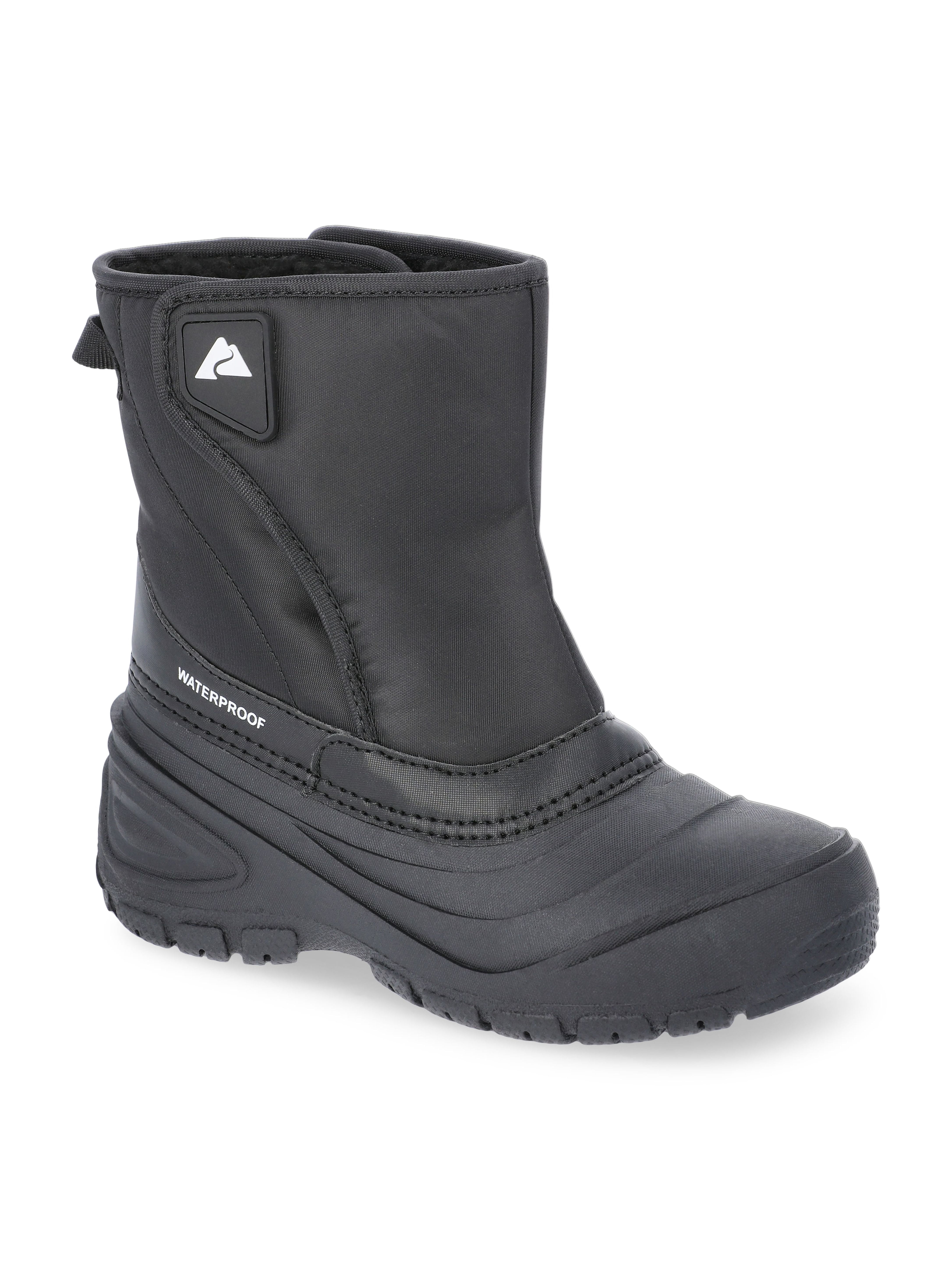 Mens Ozark Trail 12 Black Quilted Winter Boot with Gray Sole Black - 10 - Ozark Trail Men main image 2