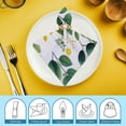 thumbnail image 6 of PHYHOO Cloth Napkins Greenery Decorative Guest for Wedding Green Foliage Eucalyptus Leaf Theme Luncheons Dinners Supplies for Bridal Shower Birthday Party Decoration 2 PCS, 6 of 7