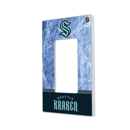 Seattle Kraken Single Rocker Lightswitch Plate
