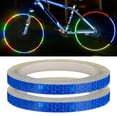 thumbnail image 2 of Clearance! 2PC Luminous Equipment Stickers Bicycle Motorcycle Wheel Stickers Bicycle Reflective Stickers, 2 of 9