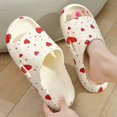 thumbnail image 1 of Zapatillas de mujer con grafiti, zapatos de verano con dibujos animados, zapatillas de exterior de EVA para mujer, zapatillas antideslizantes de suela gruesa suave para piscina, zapatillas de casa para interiores Tan Jianjun unisex, 1 of 2