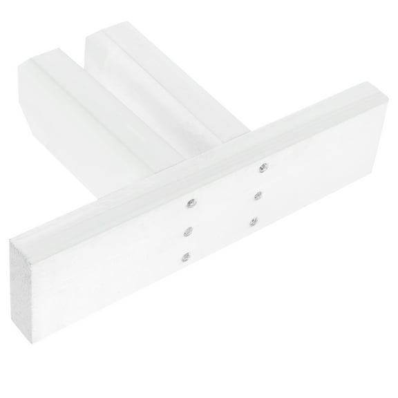 Fence Fixed Support Foot Base Accessories Preservative Wood Privacy Feet Garden Accessory White Baby