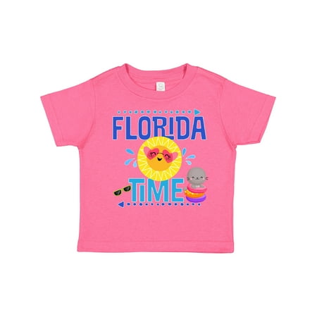 

Inktastic Florida Time Summer Vacation Gift Toddler Boy or Toddler Girl T-Shirt