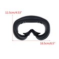 thumbnail image 3 of Resilient VR Face Vent Soft Interface Bracket Anti-Leakage Light Sponge Face Cover Cushion for 4 VR Headset White, 3 of 5