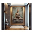 thumbnail image 2 of Cuadro Buda Pintura Moderno Decorativo En Lienzo Canvas Algodón No Sintetico Tipo Oleo, 2 of 4