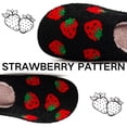 thumbnail image 3 of BERANMEY Women's Fruits Print Slippers Cute Slippers for Women Strawberry Pineapple Peach Plush House Slippers Non-Slip Soft Warm Indoor Shoes for Women & Men, 3 of 8