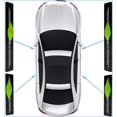 thumbnail image 4 of SURJDE Car Door Protector Set 4Pcs Car Door Edge Protector Carbon Fiber Leather Front/Rear Door Sill Scuff Plate Guard Multiple Styles (for Infinit i), 4 of 7