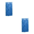 thumbnail image 3 of Baohd Rideau à Franges à Sécurité pour les Doigts pour un Bon Effet de Démonstration Décorations de Fête Bleu Foncé 2ensemble, 3 of 5