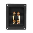 thumbnail image 1 of Techinal Connecteur de Borne de Tasse 266 Pcs Poteaux Express Banane Dorée Boîte de Haut-Parleurs Encastrée Noire, 1 of 8