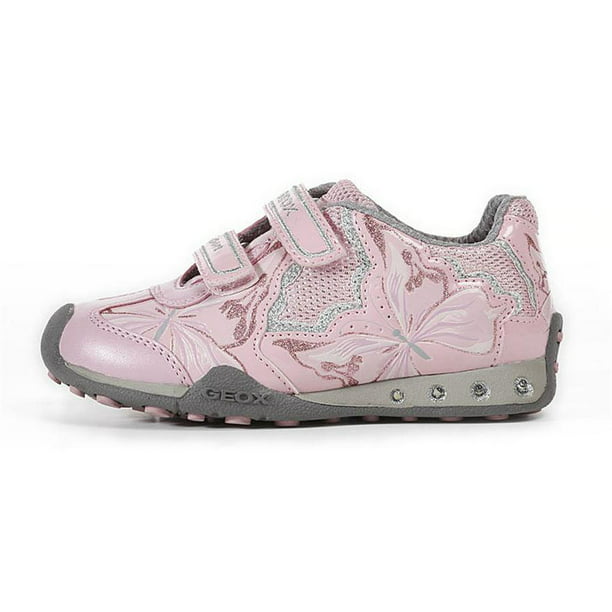 Geox Girls' JockerN Up Sneaker, Pink, 33 Walmart.com
