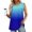 Blue, variant on Uaswgudfs Women's Gradient Color Crew Neck Summer Tank Tops - Casual Sleeveless Loose Fit Blouses, Flowy Tunics Tops