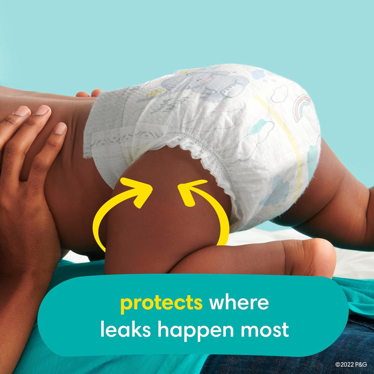 Pampers Swaddlers Diapers - Size 7, 44 Count, Ultra Soft Disposable Baby Diapers