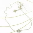 thumbnail image 5 of Kendra Scott Tess Pendant Necklace for Women, Fashion Jewelry, Rhodium Plated, Platinum Drusy 4217716924, 5 of 8