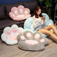 thumbnail image 5 of Asiento Cojín Con Forma De Pata De Gato Lindo Cojín Para Silla De Oficina Sofá Perezoso Cojín Para El Piso Del Sofá Amigable Con La Piel matsuzay HA041761-01, 5 of 5
