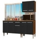 thumbnail image 1 of Cocina Integral Madesa Emilly Free 169cm Marrón/Negro, 1 of 7