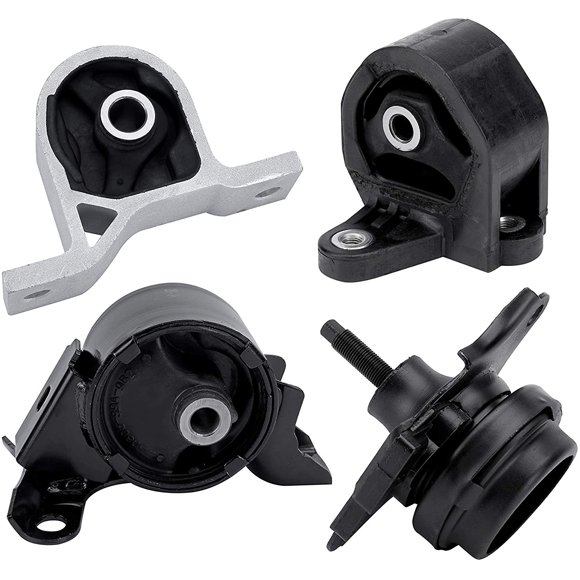 Engine and Transmission Mount Set of 4 - Fits Honda Civic 2001-2005 1.7L with Automatic Trans - Replaces 50840-S5A-A81,