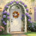thumbnail image 5 of Sunflower Wreath Country French Wreath Hanging Front Door Decor For Home Party, 5 of 10