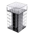 thumbnail image 1 of Organizador Del Soporte Del Lápiz Labial Del Lápiz Labial de Acrílico de Rotación de 360 ​​grados - Negro, 22.2x12x12 cm Salvador Torre de lápiz labial, 1 of 7
