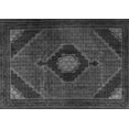 thumbnail image 1 of Ahgly Company Indoor Rectangle Medallion Gray Traditional Area Rugs, 7' x 10', 1 of 1