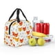 thumbnail image 5 of Easygdp Cute Fox with Heart Bolsa Térmica Premium - Tela Oxford Impermeable, Gran Capacidad, Bolsillo Frontal, Unisex para Trabajo, Escuela, Actividades al Aire Libre y Picnics, 5 of 8
