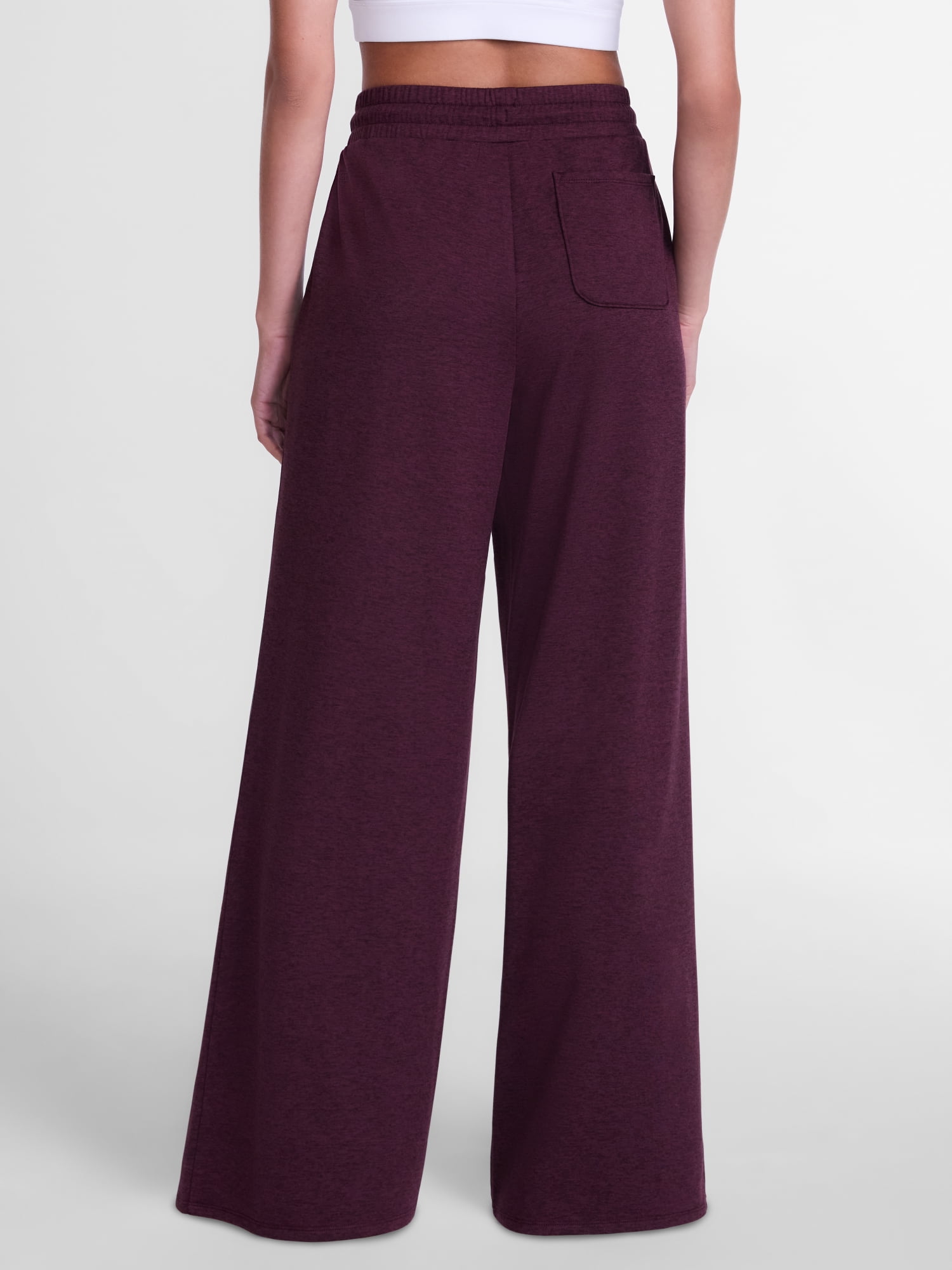 Athletic Works Women’s and Women’s Plus ButterCore Wide Leg Pants, 30” Inseam, Sizes XS-4X