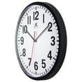 thumbnail image 3 of Infinity Instruments Pure Black Transitional Analog Display Wall Clock, 3 of 7