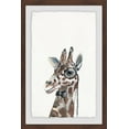 thumbnail image 2 of Geeky Giraffe Framed Painting Print, 2 of 6