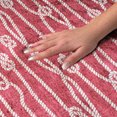 thumbnail image 3 of Addison Rugs Dream Shag Premium Machine Washable Transitional Rope Red Runner Rug, 2'3" x 7'6", 3 of 8