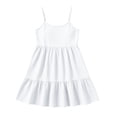 thumbnail image 6 of Josdec Women's U-Neck Spaghetti Strap Tiered Mini Dresses Loose Casual Sleeveless Backless Ruffle Hem for Summer Beach Vacation Wear S–XXL, 6 of 6