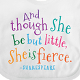 thumbnail image 4 of Inktastic Funny Shakespeare Quote Boys or Girls Baby Bib, 4 of 4