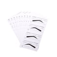 thumbnail image 2 of Miangastore Adhesive Eyebrow Stencils for Beauty Use Practical Precision Templates with Black Color 10Pcs, 2 of 8