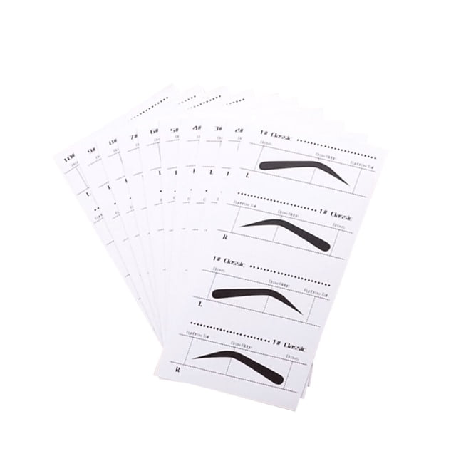 unbranded 10Ud Herramientas Para Moldear Con Plantillas Adhesivas Y Curvo Previene Ojos