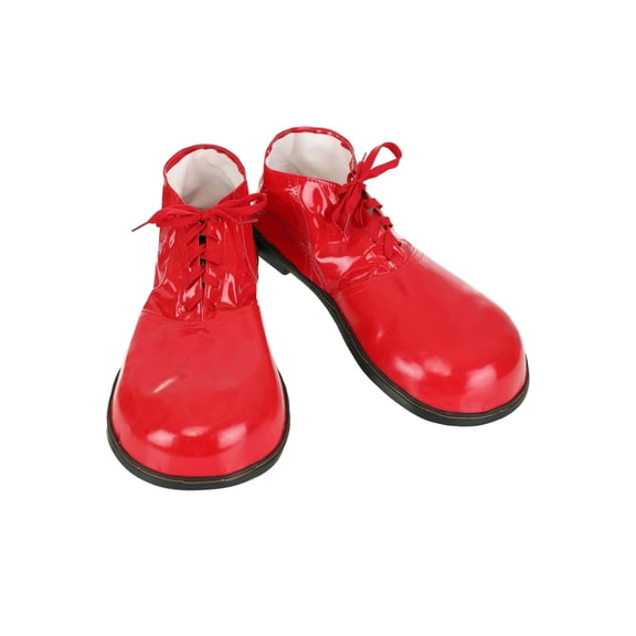 Adult Red Jumbo Clown Costume Shoes