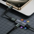 thumbnail image 1 of Type C To USB A USB-A/C Extender PD15W Power Delivery Type C Adapter 5Gbps USB-C Charge Adapter for PC Printers Game Controllers, 1 of 8